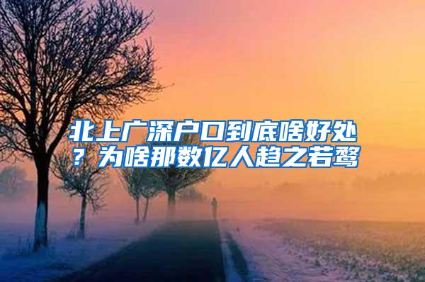 北上广深户口到底啥好处？为啥那数亿人趋之若鹜