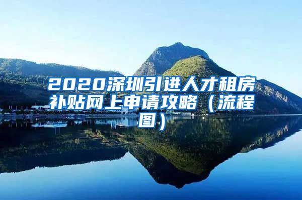 2020深圳引进人才租房补贴网上申请攻略（流程图）