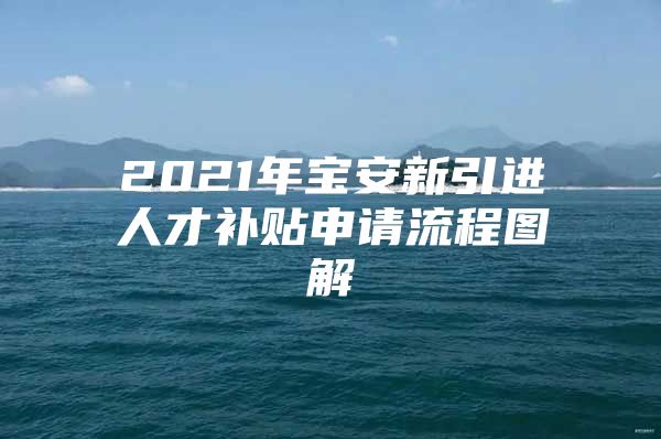 2021年宝安新引进人才补贴申请流程图解